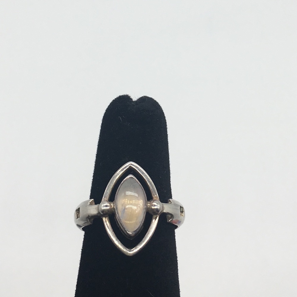Vintage Opalescent Marquis Ring